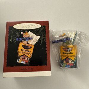 Hallmark Keepsake Ornament Colorful World Crayola Crayons Multi-Cultural HM5